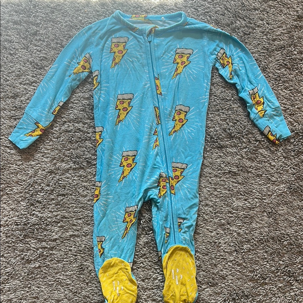 Posh Peanut 3-6mos Pizza Footie